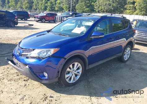 2015 Toyota Rav4 Limited из США, поврежденный, VIN 2T3DFREV4FW365892